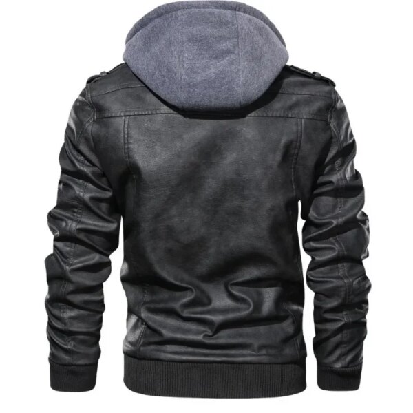 Zenos Leather Jacket - Image 5