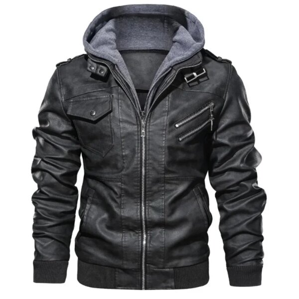 Zenos Leather Jacket - Image 6