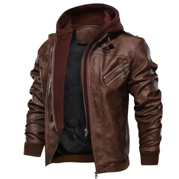 Zenos Leather Jacket - Image 2