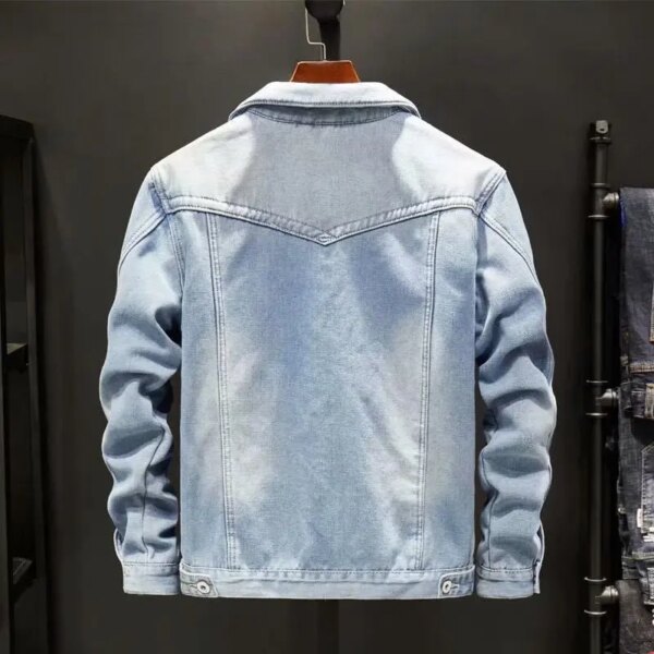 Denim Cashmere Jacket - Image 2